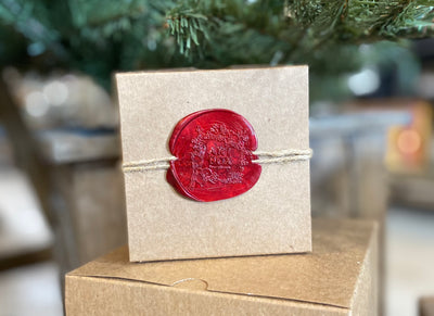 Unique Wax Seal Gift Wrap